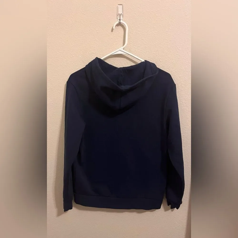 H&M Dark Blue Kids Zip-Up Hoodie